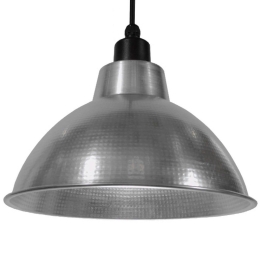 Φωτιστικό Οροφής Louve Silver 01178 GloboStar Μέταλλο