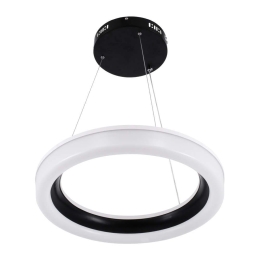 Φωτιστικό Οροφής Ariana 61037 Led 55W Φ48cm Black GloboStar Πλαστικό