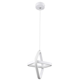 Φωτιστικό Οροφής Rose 61065 Led 22W  24x22x24cm White GloboStar Αλουμίνιο