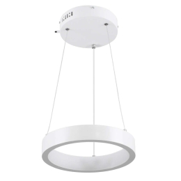 Φωτιστικό Οροφής Nemesis 61153 Led 20W  Φ25cm White GloboStar Μέταλλο