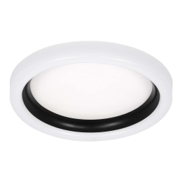 Φωτιστικό Οροφής - Πλαφονιέρα Ariana 61034 Led 55W Φ48cm Black GloboStar Πλαστικό