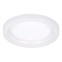 Φωτιστικό Οροφής - Πλαφονιέρα Ariana 61035 Led 55W Φ48cm White GloboStar Πλαστικό
