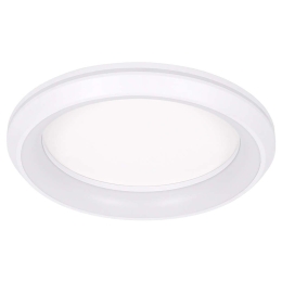 Φωτιστικό Οροφής - Πλαφονιέρα Melina 61041 Led 55W Φ48cm White GloboStar Πλαστικό