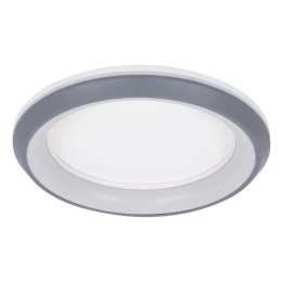 Φωτιστικό Οροφής - Πλαφονιέρα Melina 61042 Led 55W Φ48cm Anthracite GloboStar Πλαστικό
