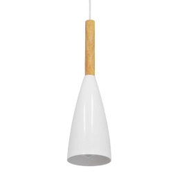Φωτιστικό Οροφής Dillon 00876 1xΕ27 Φ11x36cm White GloboStar