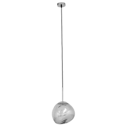 Φωτιστικό Οροφής Dixxon 01460 1xΕ27 Φ28x40cm Nickel GloboStar