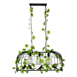 Φωτιστικό Οροφής Jude 01646 3xΕ27 Με Πλέγμα 85,5x37,5x38cm Black GloboStar