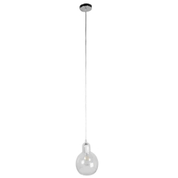 Φωτιστικό Οροφής Lucrezia 01314 1xΕ27 Clear Φ18x23cm Clear GloboStar