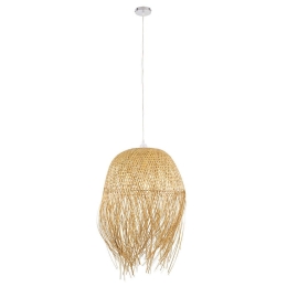 Φωτιστικό Οροφής Manila 00713 1xΕ27 Φ50x70cm Beige GloboStar