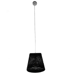 Φωτιστικό Οροφής Playroom 01563 1xΕ27 Φ32x27cm Black GloboStar