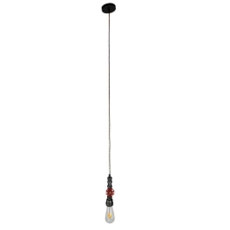 Φωτιστικό Οροφής Rubinetto 01583 1xΕ27 5x7,5x20cm Silver GloboStar