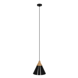 Φωτιστικό Οροφής Shade 00906 1xΕ27 Φ23x22cm Black GloboStar
