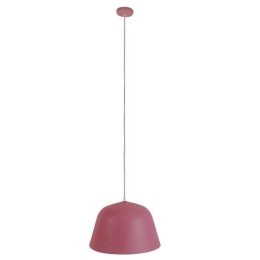 Φωτιστικό Οροφής Southvale 01284 1xΕ27 Φ40x24cm Pink GloboStar