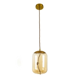 Φωτιστικό Οροφής Axton 00752 7W Led Φ18x18cm Clear Honey GloboStar