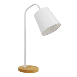 Φωτιστικό Επιτραπέζιο Barnaby 01574 1xE27 Φ13xΥ48cm White GloboStar