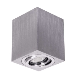 Φωτιστικό Οροφής - Σποτ Akira 60623 GU10 8x8x10cm Silver GloboStar