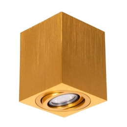 Φωτιστικό Οροφής - Σποτ Akira 60624 GU10 8x8x10cm Gold GloboStar