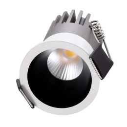 Φωτιστικό Οροφής - Σποτ Χωνευτό Micro-S 60234 5W Led Φ4x5,9cm White-Black GloboStar