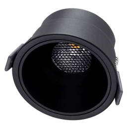 Φωτιστικό Οροφής - Σποτ Χωνευτό Pluto-B 60263 15W Led Φ10,4x6,5cm Black GloboStar