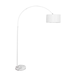 Φωτιστικό Δαπέδου Imperial 01588 E27 Φ34x172cm White GloboStar