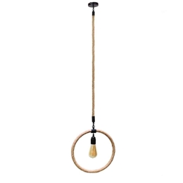 Φωτιστικό Οροφής Oslo 10001239 E27 34x22x34cm Beige-Black GloboStar
