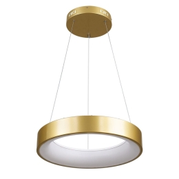 Φωτιστικό Οροφής Πλαφονιέρα Salem 61243 Led 75W Φ45cm Gold GloboStar