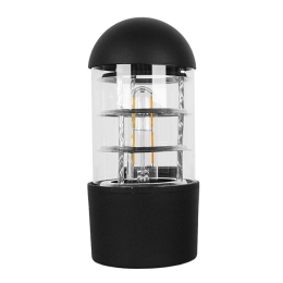 Φωτιστικό Τοίχου - Απλίκα Ferea 01419 E27 11x17x23cm Black GloboStar