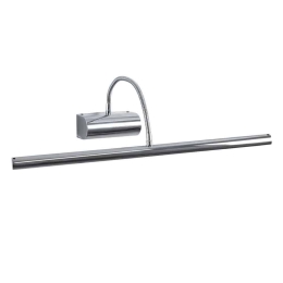 Φωτιστικό Τοίχου - Απλίκα Trois 60438 Led 12W 60x24x18cm Silver GloboStar Αλουμίνιο
