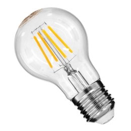 Λαμπτήρας Led Filament 99243 A60 E27 6W 580lm Dimmable Clear GloboStar 6W