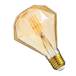 Λαμπτήρας Led Filament 99161 D90 E27 6W 560lm Dimmable Honey GloboStar 6W