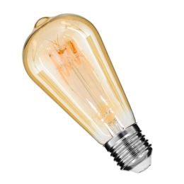 Λαμπτήρας Led Soft Spiral Filament 99141 ST64 E27 6W 490lm Dimmable Honey GloboStar 6W