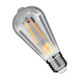 Λαμπτήρας Led Long Filament 99077 ST64 E27 10W 1000lm Dimmable Fume GloboStar 10W