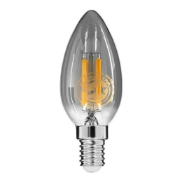 Λαμπτήρας Edison Retro Led Filament Dimmable 99061 E14 4W 400lm 2700K Fume GloboStar 4W