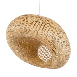 Φωτιστικό Οροφής Caribbean 01724 Φ60x38cm 1xE27 Beige GloboStar