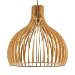 Φωτιστικό Οροφής Scandinavia 01701 Φ45x45cm 1xE27  Beige GloboStar
