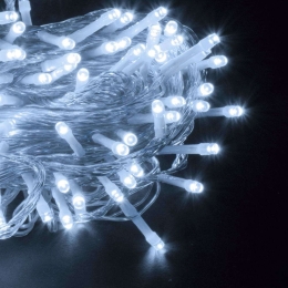 Χριστουγεννιάτικα Λαμπάκια Σειρά 300 Led 85840 33m Με 8 Προγράμματα 3,6W 6000K Clear GloboStar
