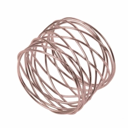 Δαχτυλίδι Πετσέτας Gourmet 35002 Φ5x3,5cm Bronze GloboStar Μέταλλο