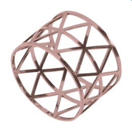 Δαχτυλίδι Πετσέτας Bistro 35005 Φ4,5x3cm Bronze GloboStar Μέταλλο