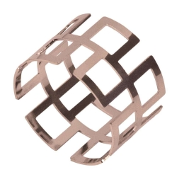 Δαχτυλίδι Πετσέτας Menu 35008 Φ4,5x3cm Bronze GloboStar Μέταλλο