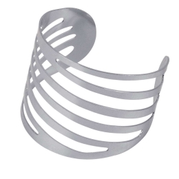Δαχτυλίδι Πετσέτας Vaisselle 35012 Φ5x4cm Silver GloboStar Μέταλλο