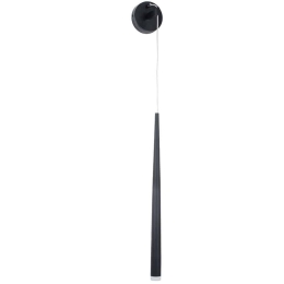 Φωτιστικό Τοίχου-Απλίκα Tears 61315 Φ3,2x51,5cm Led 330lm 3W Black GloboStar