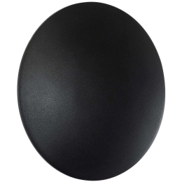 Φωτιστικό Τοίχου-Απλίκα Helio-R 60659 Φ16x5cm Led 805lm 7W 2700K Black GloboStar