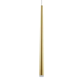 Φωτιστικό Οροφής Tears 61310 Φ3,2x51,5cm Led 330lm 3W Gold GloboStar