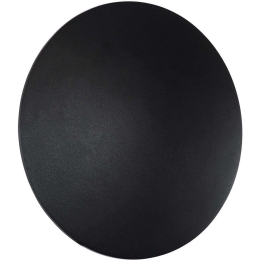 Φωτιστικό Τοίχου-Απλίκα Helio-R 60661 Φ26x5cm Led 1380lm 12W 2700K Black GloboStar