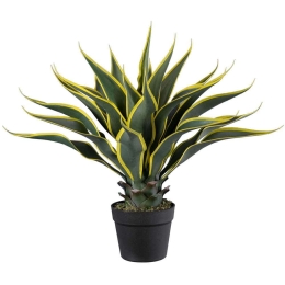 Τεχνητό Φυτό Sisal Agave 20081 Φ50x60cm Multi GloboStar Πολυαιθυλένιο