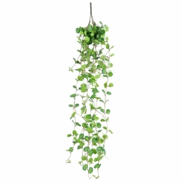 Τεχνητό Κρεμαστό Φυτό Ivy 20237 15x6x75cm Green GloboStar Πολυαιθυλένιο,Ύφασμα
