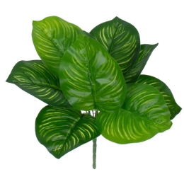 Τεχνητό Κλαδί-Φυτό Canna 78262 30cm Green GloboStar Πλαστικό