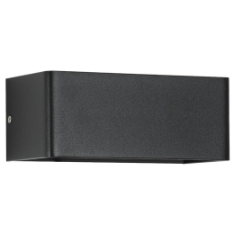 Φωτιστικό Τοίχου - Απλίκα Circoa 60544 20x8x10cm Led 1080lm 10W  2700K Black Globostar