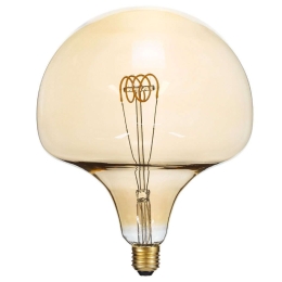 Λαμπτήρας Led Maroon 99028 Φ20x25,5cm E27 6W 420lm Dimmable 2200K Honey Globostar 6W
