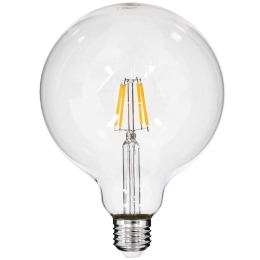 Λαμπτήρας Led Long 99012 Φ12,5x18cm E27 4W 400lm Dimmable 2700K Clear Globostar 4W